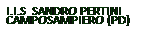 Cuadro de texto: I.I.S  SANDRO PERTINI
CAMPOSAMPIERO (PD)

